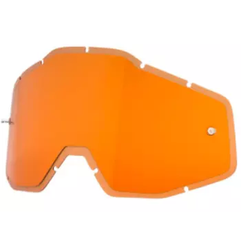 Линза 100% Racecraft/Accuri/Strata Anti-Fog Injected HD Persimmon, 51004-016-02