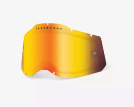 Линза 100% RC2/AC2/ST2 Replacement Lens Vented Dual Pane Mirror, Red, 51008-651-01