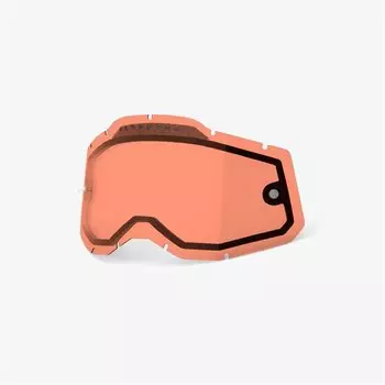 Линза 100% Replacement Lens Vented Dual, RC2/AC2/ST2, Pane Rose, 51008-613-01