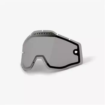 Линза для веломаски 100% RC2/AC2/ST2 Replacement Lens Vented Dual Pane, Smoke, 51008-602-01