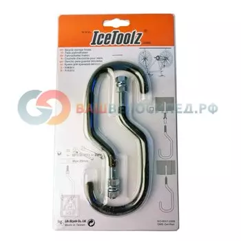 Крюк для хранения велосипеда Ice Toolz, крепеж-гайка 2 шт, P686