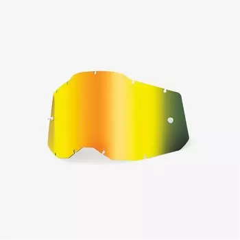 Линза подростковая 100% AC2/ST2 Youth Replacement Lens Mirror Gold, 51009-259-01