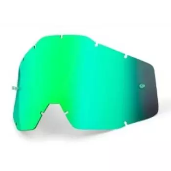 Линза подростковая 100% Accuri/Strata JR Anti-Fog Green Mirror, 51003-005-02