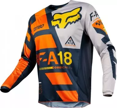 Велоджерси детская Fox 180 Sayak Kids Jersey, оранжевый 2018