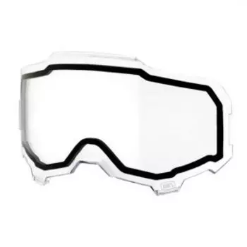 Линза велосипедная 100% Armega Lens Dual Pane Clear, 59051-00001