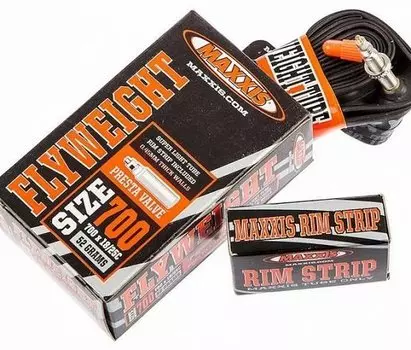 Камера велосипедная Maxxis FlyWeight, 26x1.9/2.125, ниппель Presta, велониппель, IB63884100