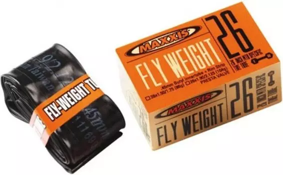 Камера Maxxis FlyWeight, 26x1.9/2.125, ниппель Schrader, автониппель SIB63890000