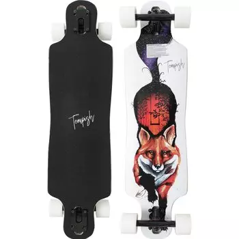 Лонгборд Tempish Fox-N, 32,5 * 8,5", 2022, белый/черный, 106001011