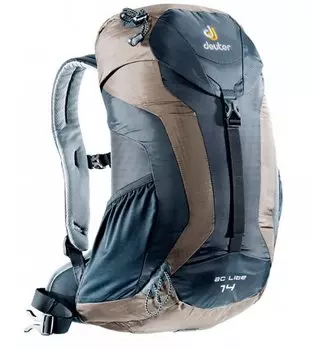 Велорюкзак Deuter AC Lite 14, 50х30х18, 14 л, чехол от дождя, серый/синий, 34601_7060
