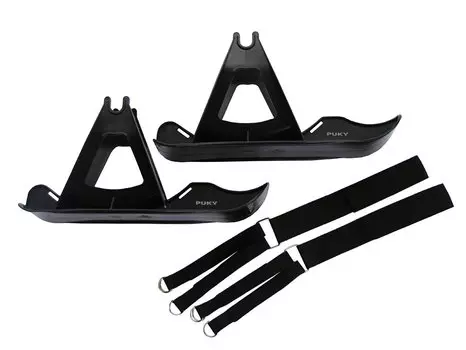 Лыжи велосипедные Puky Ski, для беговелов Puky, black, MPS501