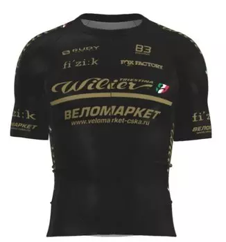 Майка Biemme TEAM черный/золотой, мужская, 2024, AB12B1402M (Размер: XXXL)