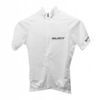 Майка Rudy Project GT Type, короткий рукав, бело-оранжевый, RW20 (M, Цвет: Белый/оранжевый fluo)