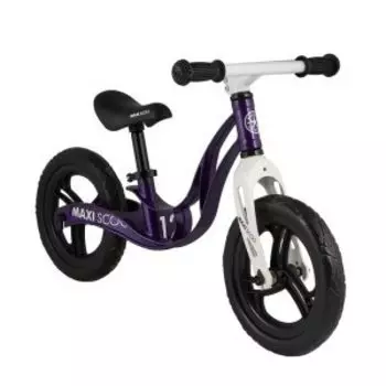 Беговел MAXISCOO Rocket Стандарт плюс, детский, колеса ЭВА 12", фиолетовый, 2021, MSC-R1207