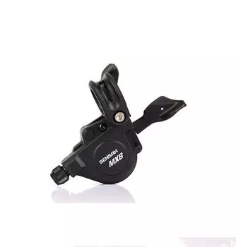 Манетка велосипедная Sensah MX8-A, 3 скорости, левая, трос 1758 мм, для Shimano, чёрный, SL-00-6900-M8A-L3