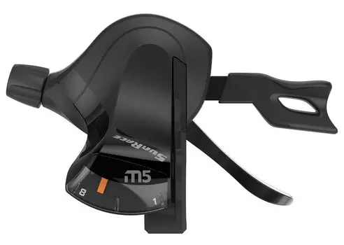 Манетка велосипедная SunRace DLM500, правая, 8 скоростей, A236156