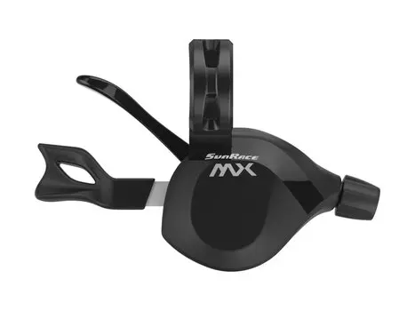 Манетка велосипедная SunRace Dual Lever Trigger MX3N Right, 11S, Cable 2100mm, DLMX3N.RE00.0S1