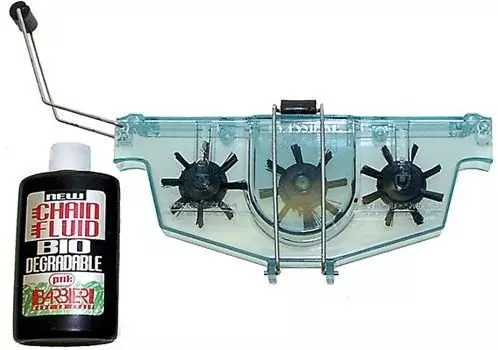 Машинка BARBIERI для чистки цепи в 2-х плоскостях с очистителем, 5-300004