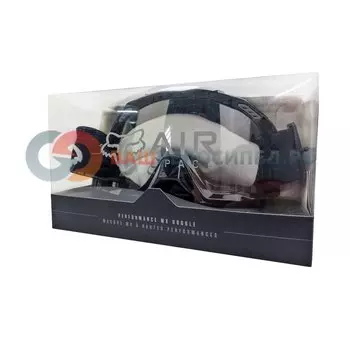 Маска велосипедная Fox Air Space Polished Black Clear, 06333-904-OS