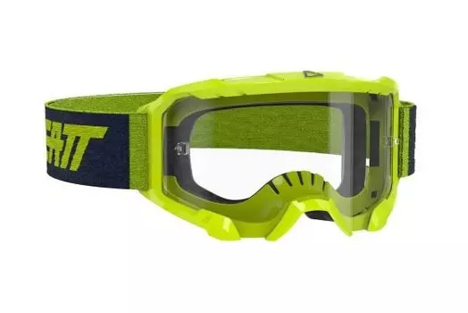 Маска велосипедная Leatt Velocity 4.5 Neon Lime/Clear, 8020001125