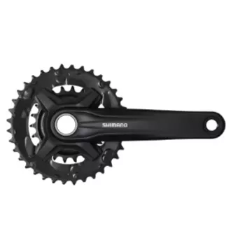 Система шатунов велосипедная SHIMANO Acera MT210-2, 170 мм, 36/22T, 2х9 скоростей, черный, EFCMT210CX62L