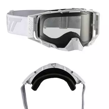 Маска велосипедная Leatt Velocity 6.5 White/Grey Light Grey, 8019100034