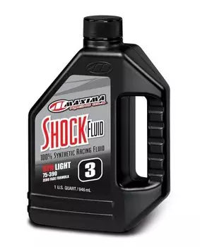 Масло вилочное Maxima SYNTHETIC RACING SHOCK Fluid Light 75/390, 3wt, 946 мл, 50-57901