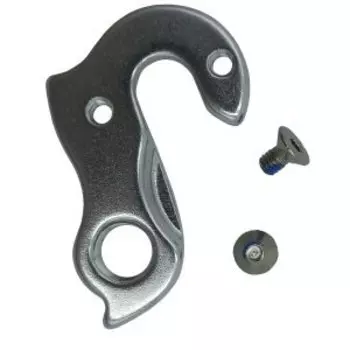 Держатель "петух" AUTHOR A 2033/2 (шоссе/карбон), для заднего переключателя, серебристый, 8-39710107