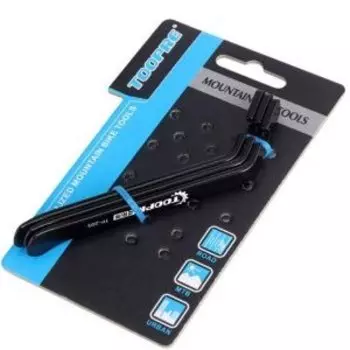 Монтажки TOOPRE, нержавеющая сталь, комплект 3шт, черные, TP-205