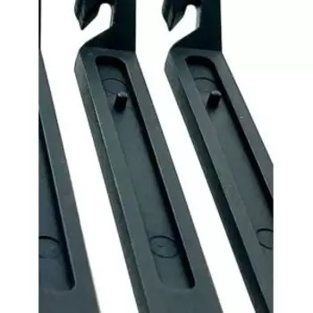 Монтажки TRIX для демонтажа покрышек, комплект 3шт., нейлон, черные, TL-TX-720-0-BK