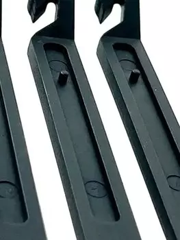 Монтажки TRIX для демонтажа покрышек, комплект 3шт., нейлон, черные, TL-TX-720-0-BK