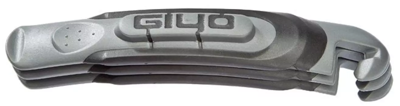 Монтажки велосипедные Giyo GT-02, армированный нейлон, 3 шт, серо-черный, 230105, LU073686