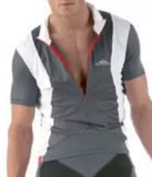 Веломайка короткий рукав GSG CLASS, Серый, 0122.E3A CL (Размер: S)