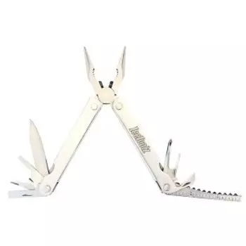 Мультитул IceToolz 40B1, ключи складные карманные LifeGuard 15-Function Multi-Plier, Stainless, 6-800242