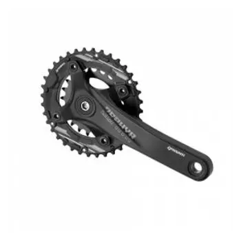 Система PROWHEEL, шатун 175мм, FORGED AL-6061-T6, совместимость: 10S, линия цепи 48,5мм, ZEPHYR-551