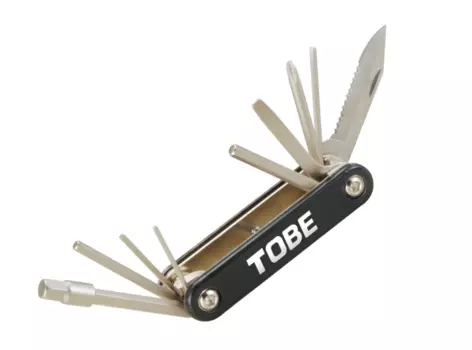 Мультитул TO BE B966080, 10 в 1, шестигранники на 2/2,5/3/4/5/6/8 мм, отвертка (+)/(-), нож, 2126
