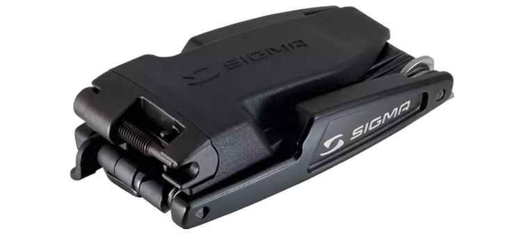 Мультитул велосипедный SIGMA POCKET TOOL LARGE, 22 инстумента: T20/T25, шестигранники, накидной ключ, 63002