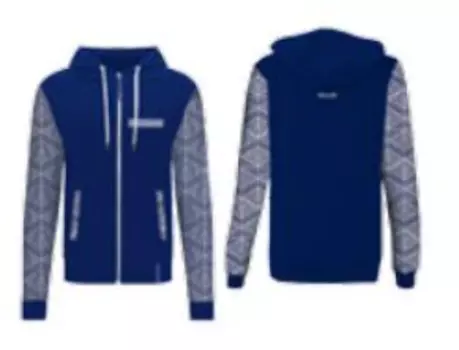 Мужская толстовка велосипедная Ficher City 2, синяя, 2019/2020