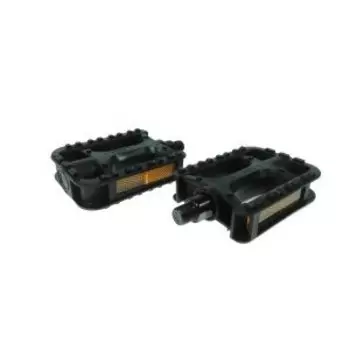 Педали велосипедные TRIX, пластик/сталь, 97x75 мм, резьба 9/16", MX-P613