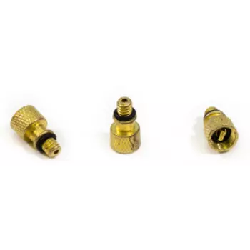 Переходник Bee Pump,, резьбовой, с велонипеля на автонипель, сталь, для шланга ручного насоса, D9