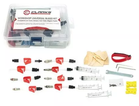 Набор CLARK`S UNI-BLEED для прокачки дисковых гидравличесх тормозов, Shimano,Tektro и других, 3-399