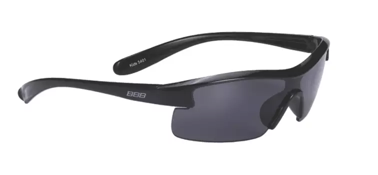 Очки велосипедные BBB, солнцезащитные, детские, BSG-54 sport glasses Kids glossy, черные, 2973255401