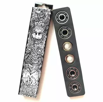 Набор для самоката TechTeam, 4 подшипника ABEC-9, 2 втулки, бокс, ABEC9-4-2К