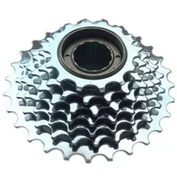 Трещотка TRIX, 7 скоростей, не дискретная, зубья 14 -28Т, сталь, хромированная, FW-7 CPSND