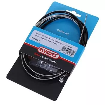 Набор Elvedes, для роллерных тормозов SHIMANO BR-IM85/81/55/45, трос, оплетка, 1000/1250 мм, черный, 2012025