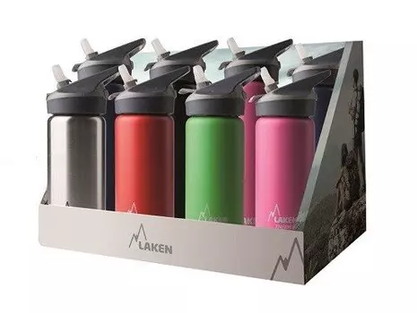 Набор фляг Laken TRITAN JANNU TN2-SET, прозрачная термостойкая, 8 шт-0.75л