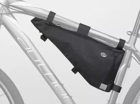 Велосумка под раму AUTHOR A-R270 16", 2 отделения, V=2.7л, черная, 8-15001092