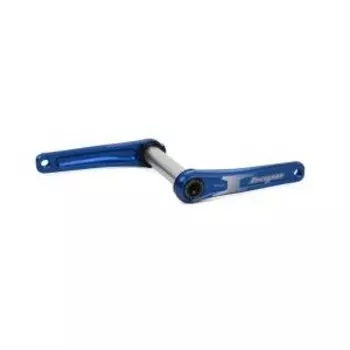 Система велосипедная HOPE EVO Crankset FAT, каретка 100 мм, без паука, вал 30 мм, шатун 175 мм, синий, HCEN10075B