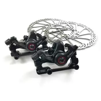 Набор тормозной CLARKS CMD-23, дисковый механический, IS&PM, ротор 160 мм+суппорт+ колодки, пара, черный, 3-470