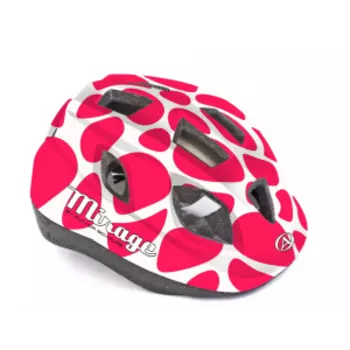 Велошлем детский AUTHOR Mirage 196 INMOLD, красно-белый, 8-9089971