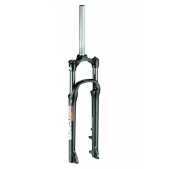 Вилка велосипедная RST CAPA Т амортизационная, 29"х28,6, черная, 1-0390